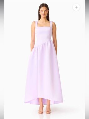coralie maxi dress in steel blue Blue Zone Planet